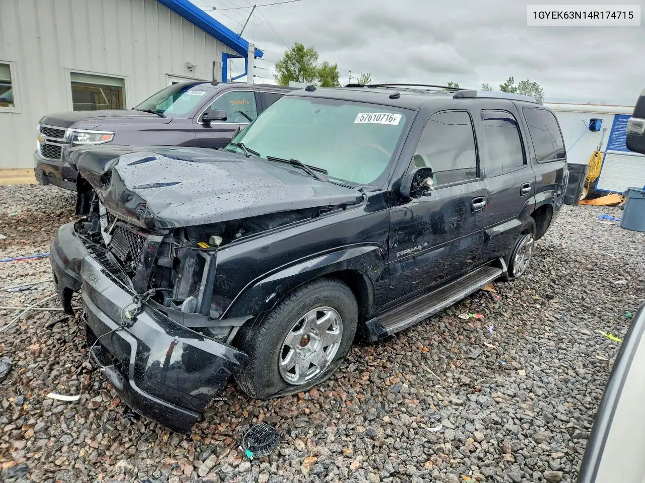 2004 Cadillac Escalade Luxury VIN: 1GYEK63N14R174715 Lot: 57610716