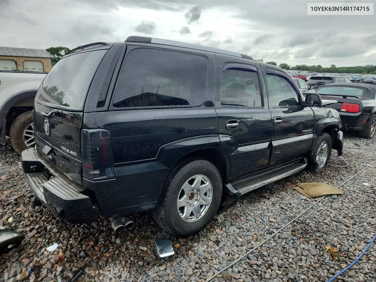 2004 Cadillac Escalade Luxury VIN: 1GYEK63N14R174715 Lot: 57610716