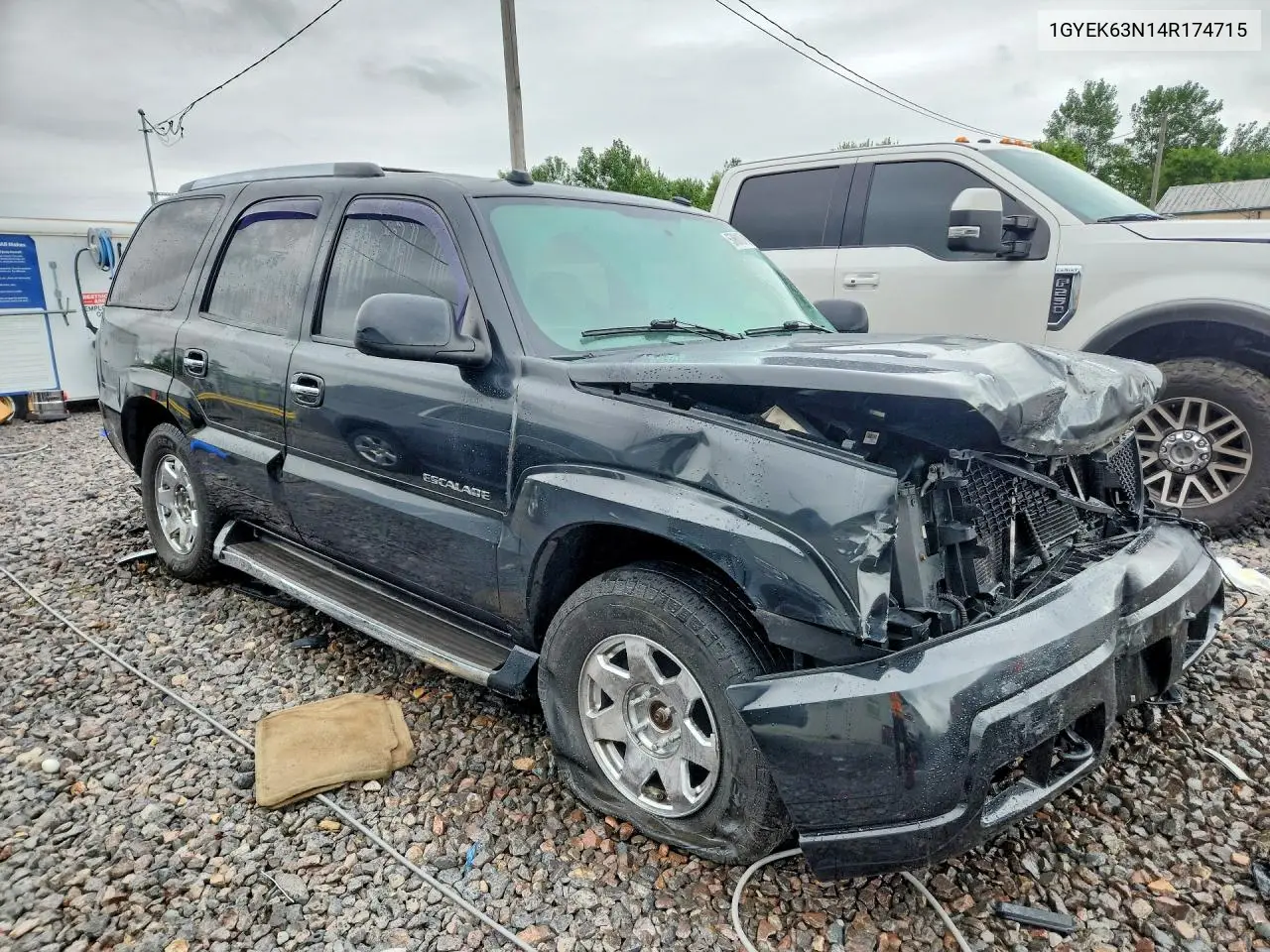 2004 Cadillac Escalade Luxury VIN: 1GYEK63N14R174715 Lot: 57610716