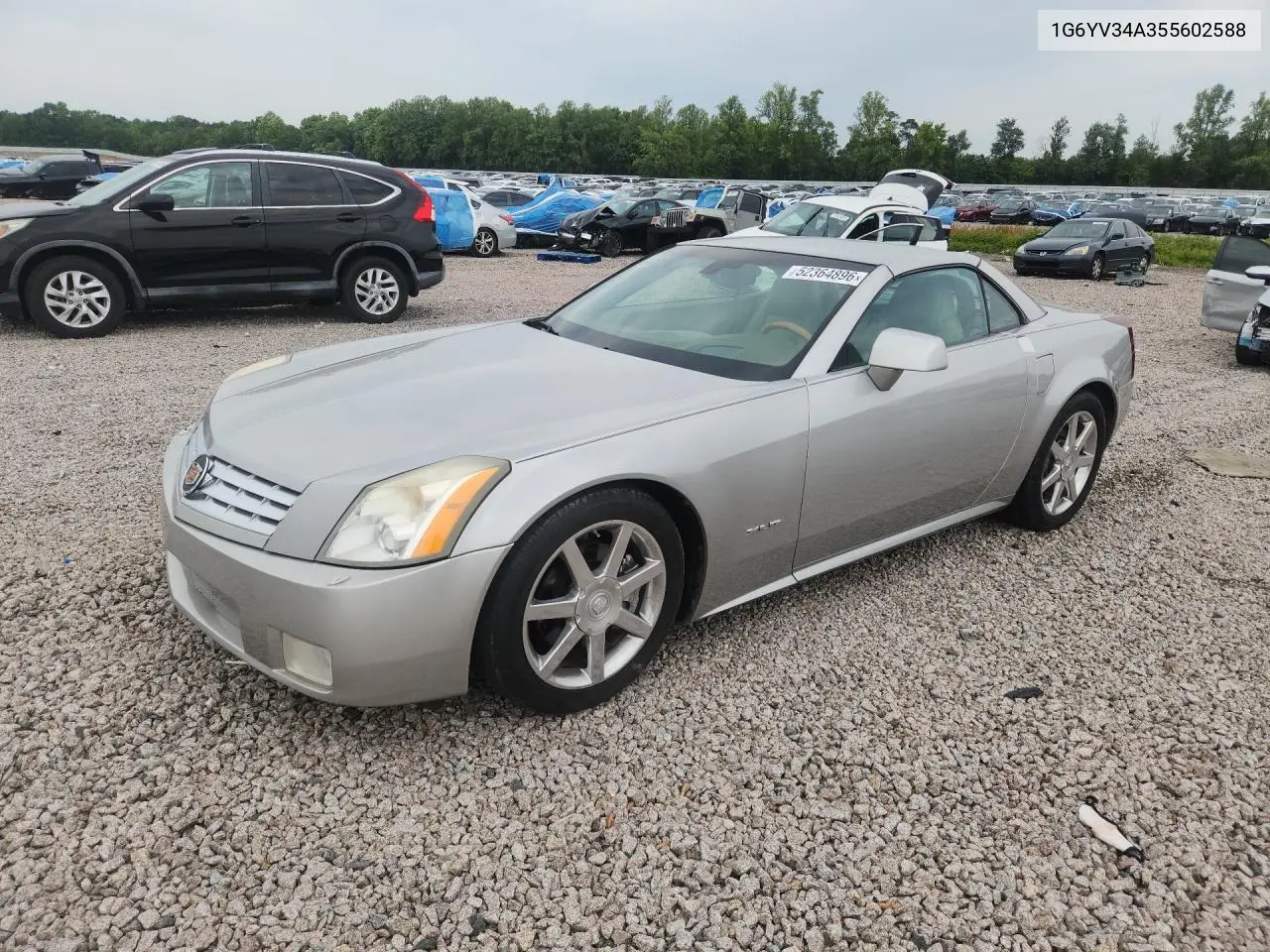 2005 Cadillac Xlr VIN: 1G6YV34A355602588 Lot: 52364896