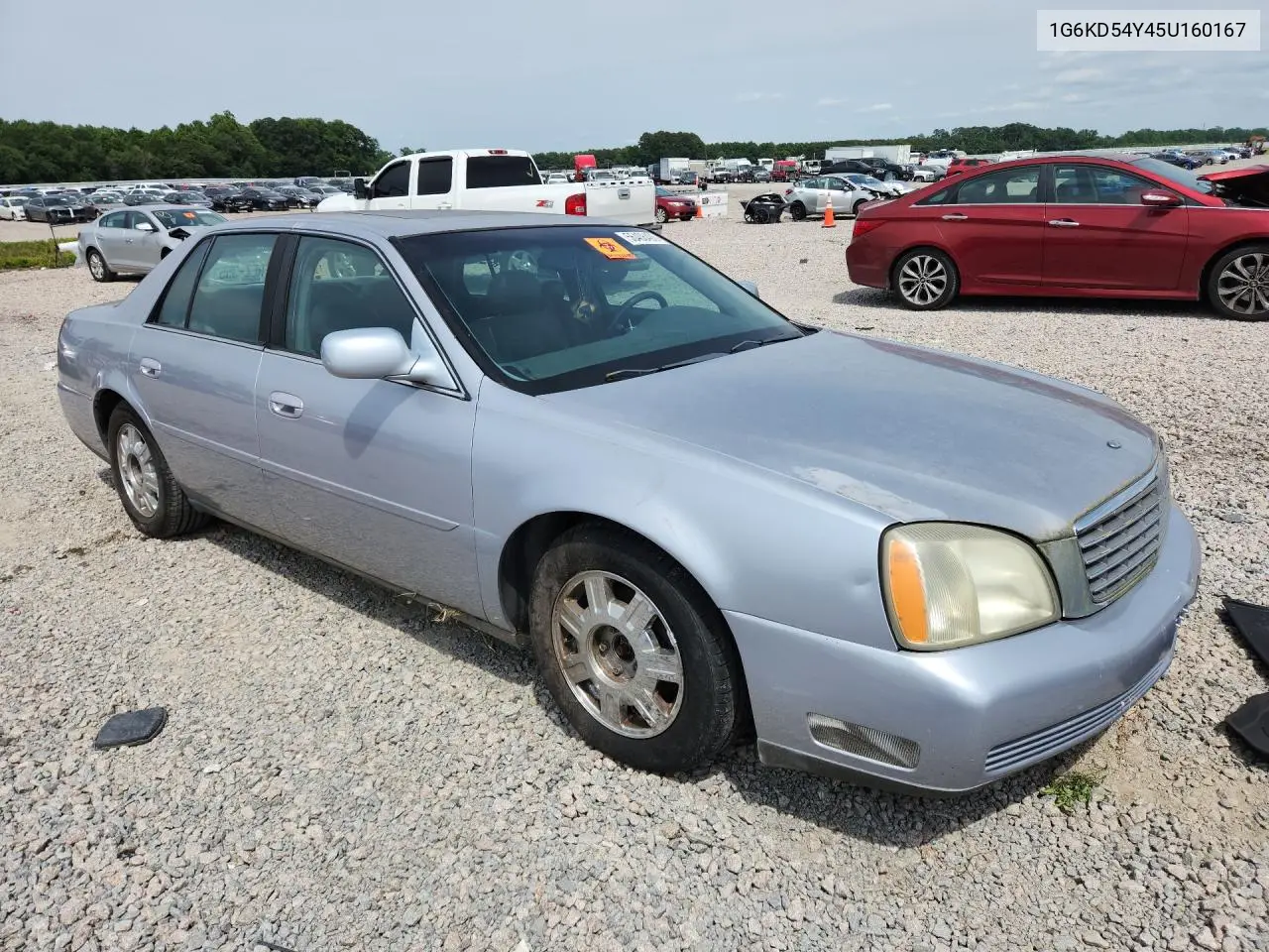 2005 Cadillac Deville VIN: 1G6KD54Y45U160167 Lot: 56408406