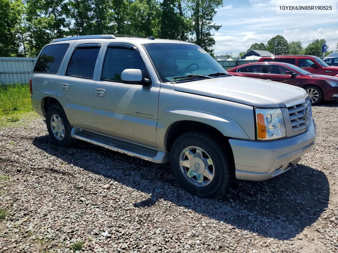 2005 Cadillac Escalade Luxury VIN: 1GYEK63N85R190525 Lot: 57283506