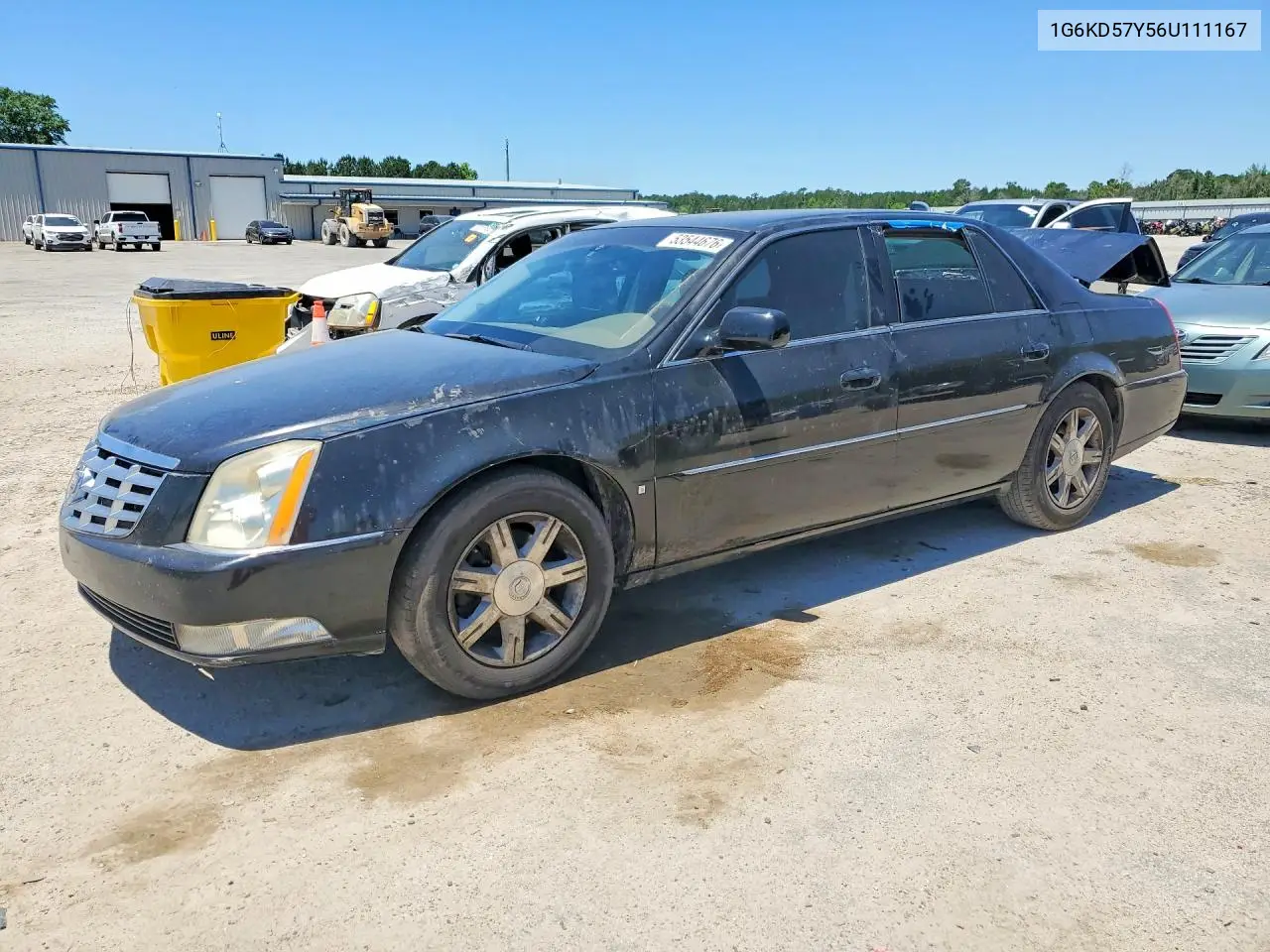 2006 Cadillac Dts VIN: 1G6KD57Y56U111167 Lot: 53544676