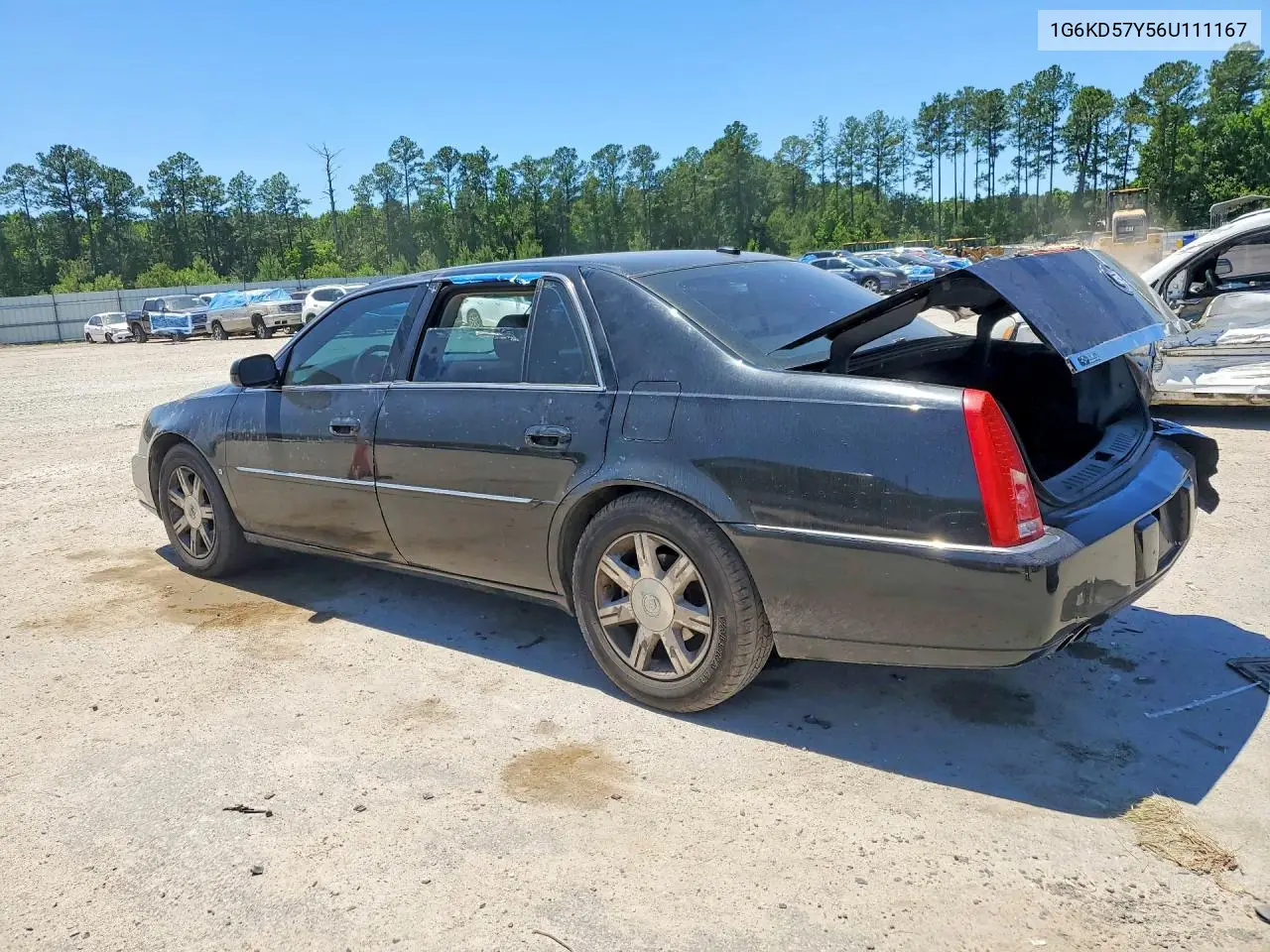 2006 Cadillac Dts VIN: 1G6KD57Y56U111167 Lot: 53544676
