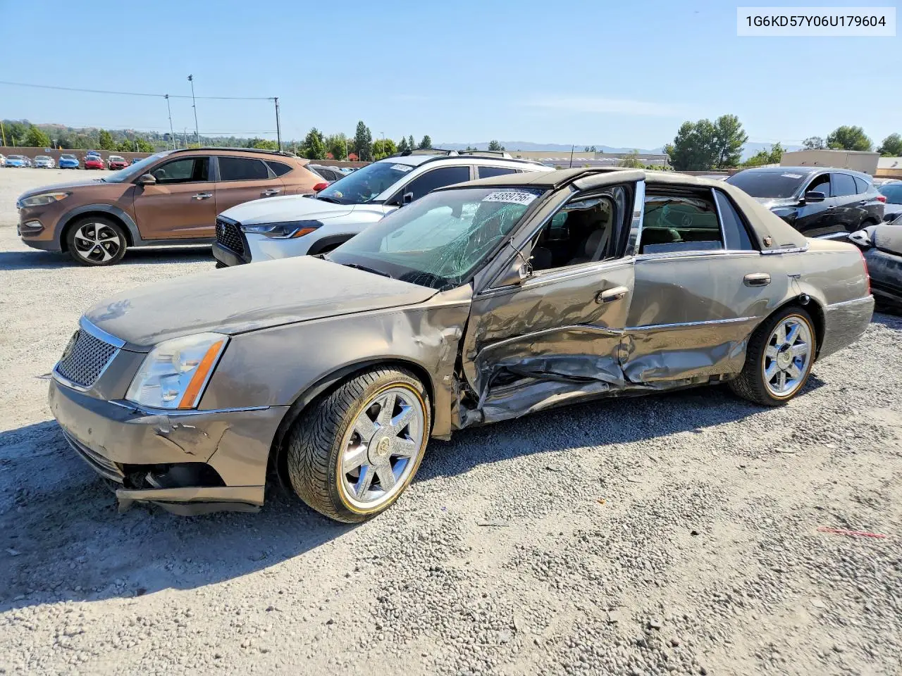 2006 Cadillac Dts VIN: 1G6KD57Y06U179604 Lot: 54889756