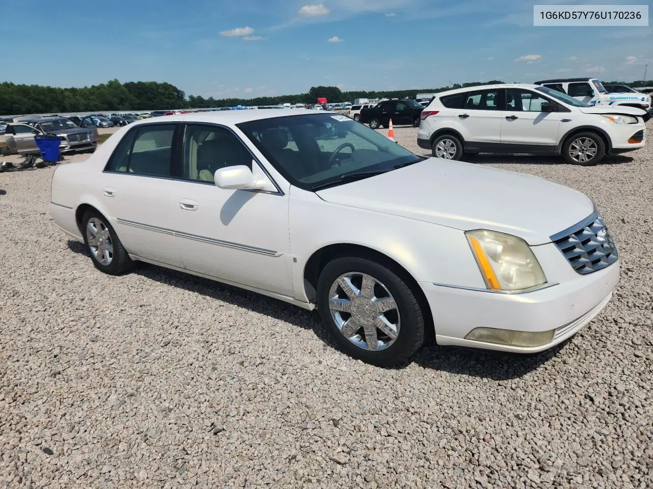 2006 Cadillac Dts VIN: 1G6KD57Y76U170236 Lot: 55349236