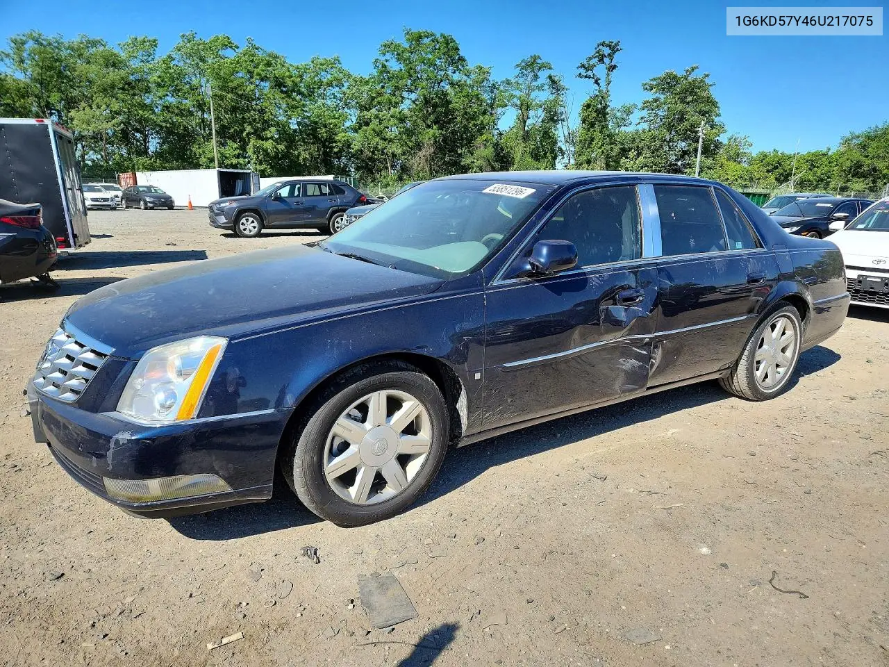 2006 Cadillac Dts VIN: 1G6KD57Y46U217075 Lot: 55851296