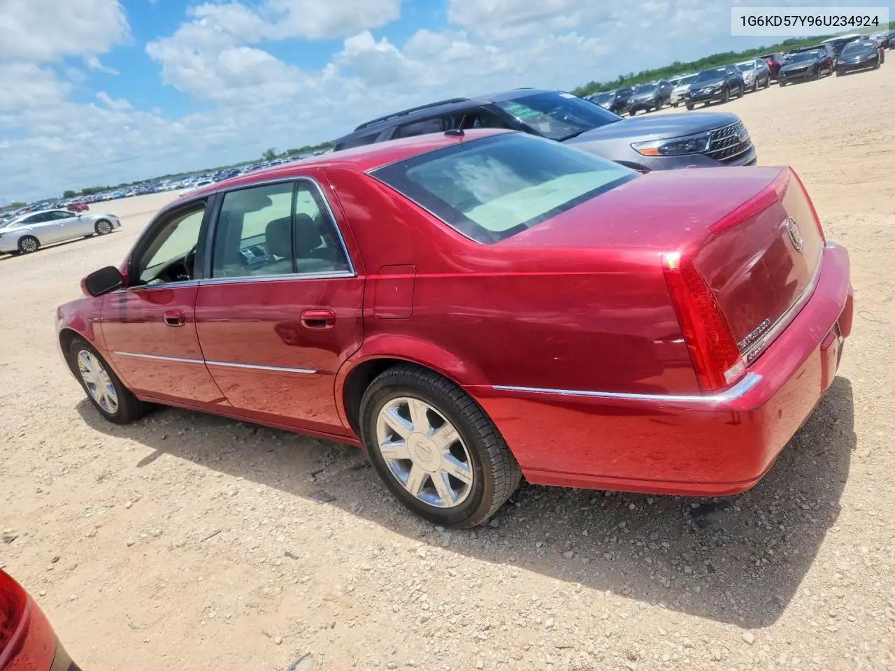 2006 Cadillac Dts VIN: 1G6KD57Y96U234924 Lot: 57026716