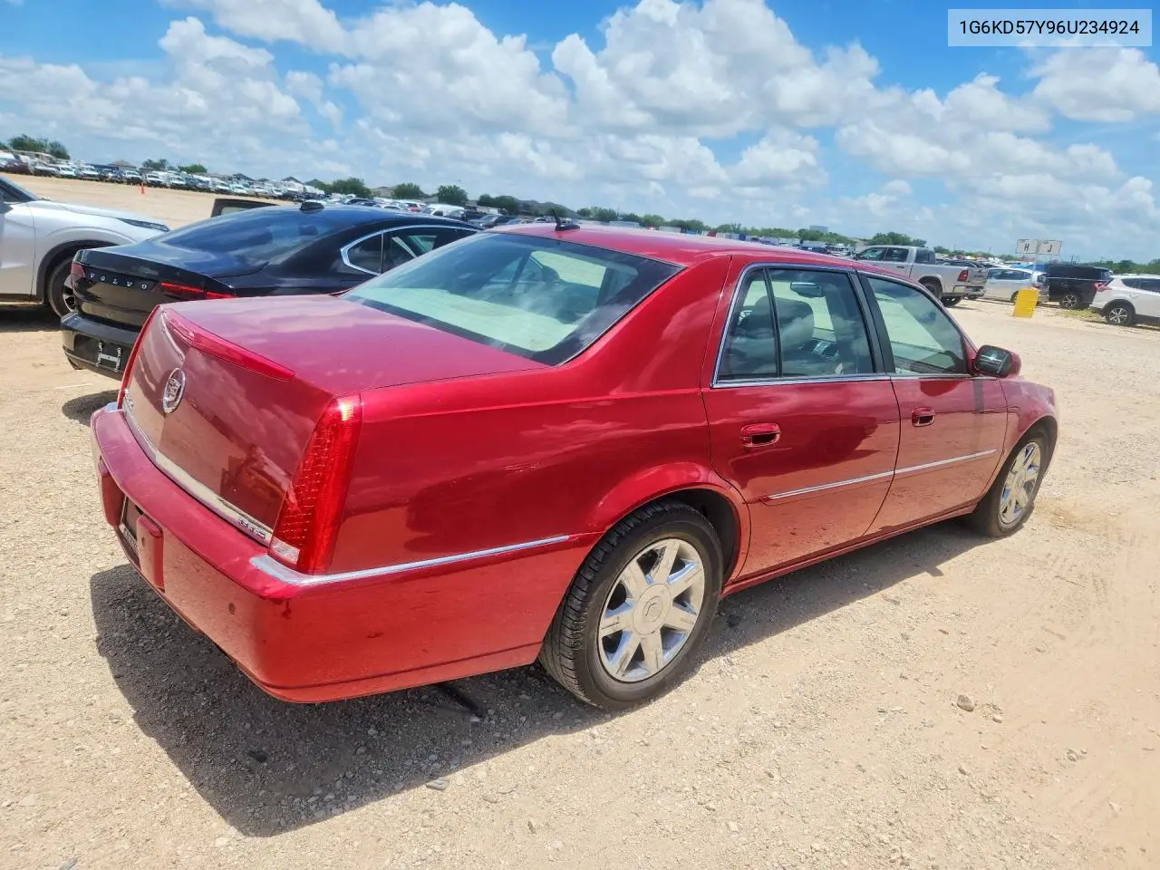 2006 Cadillac Dts VIN: 1G6KD57Y96U234924 Lot: 57026716