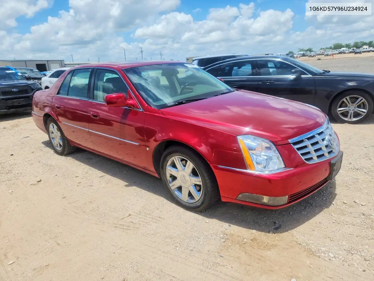 2006 Cadillac Dts VIN: 1G6KD57Y96U234924 Lot: 57026716