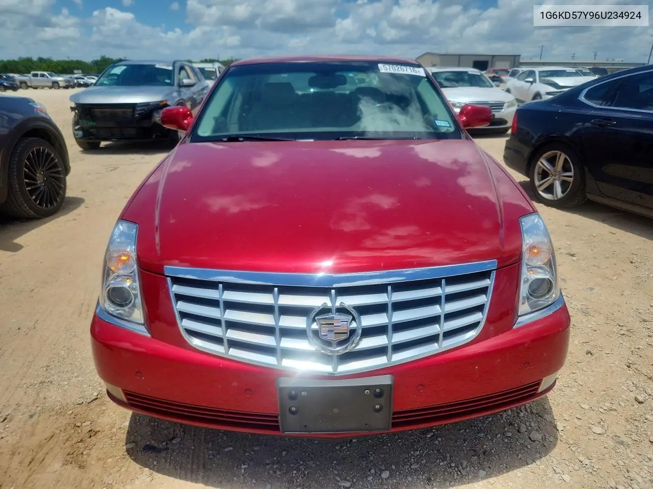2006 Cadillac Dts VIN: 1G6KD57Y96U234924 Lot: 57026716