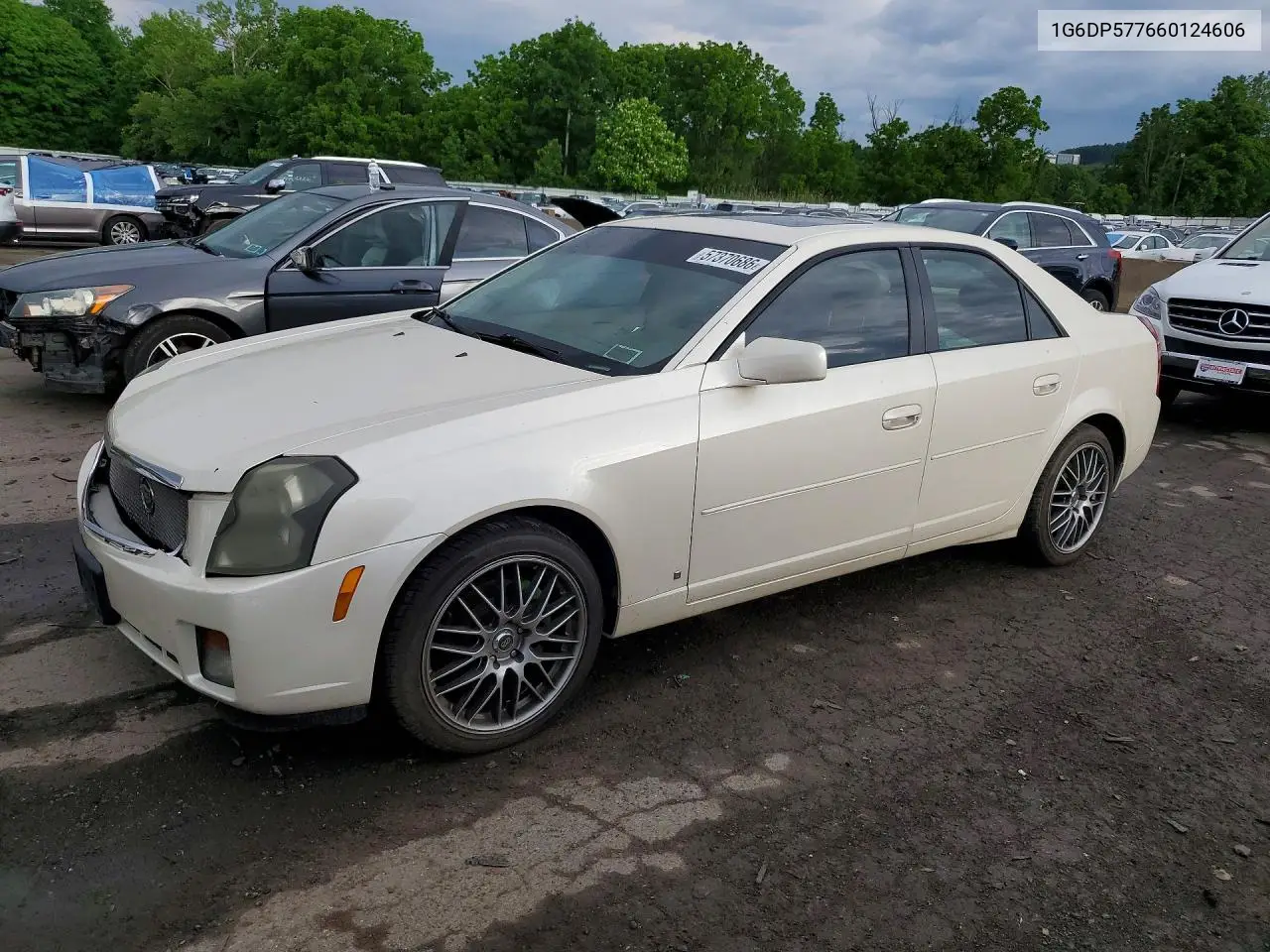 2006 Cadillac Cts Hi Feature V6 VIN: 1G6DP577660124606 Lot: 57370686