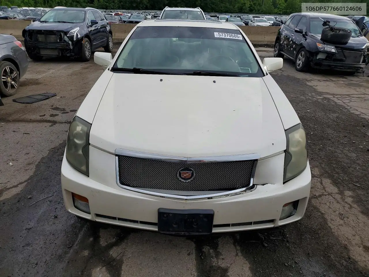 2006 Cadillac Cts Hi Feature V6 VIN: 1G6DP577660124606 Lot: 57370686