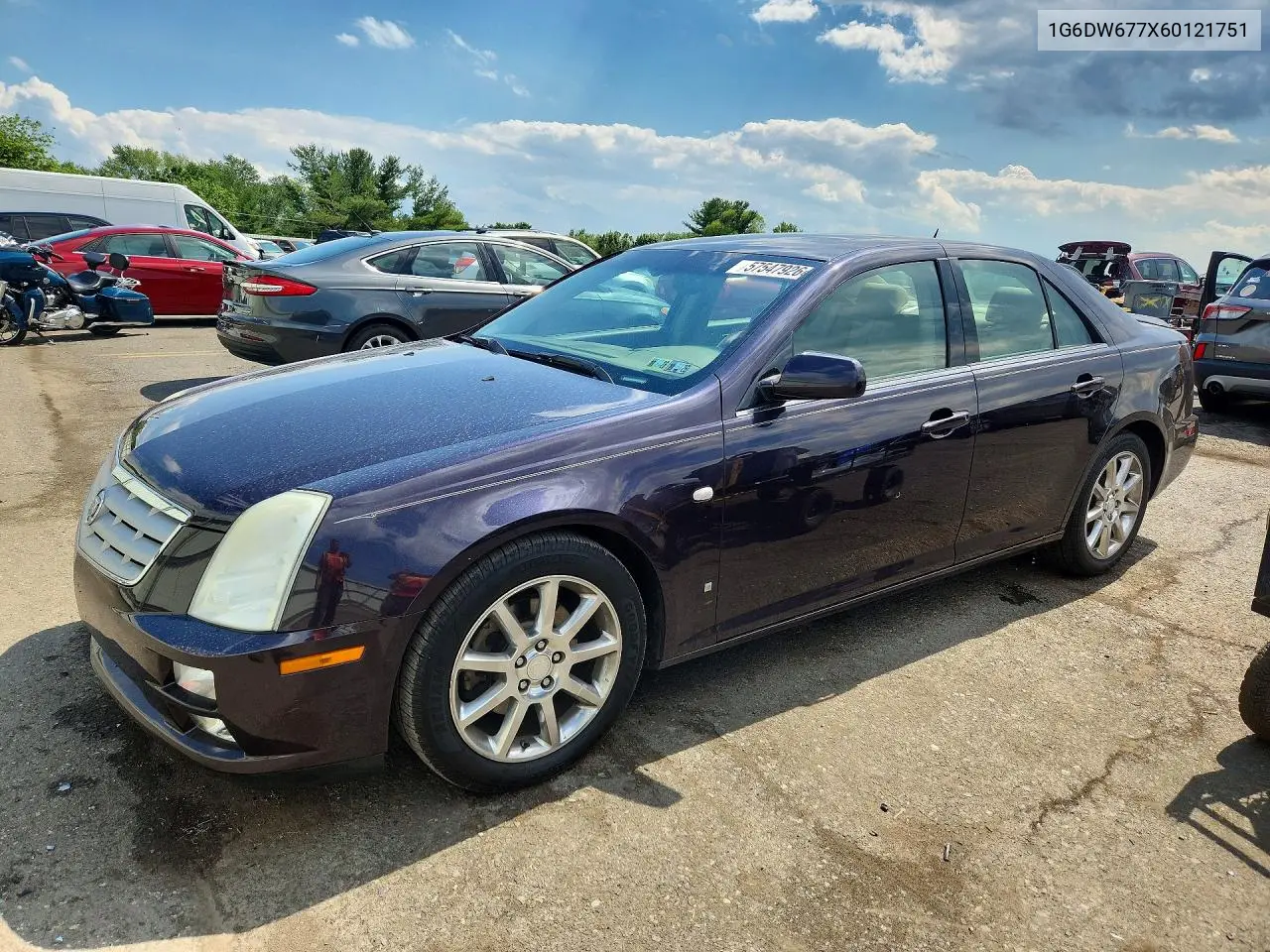 2006 Cadillac Sts VIN: 1G6DW677X60121751 Lot: 57547926