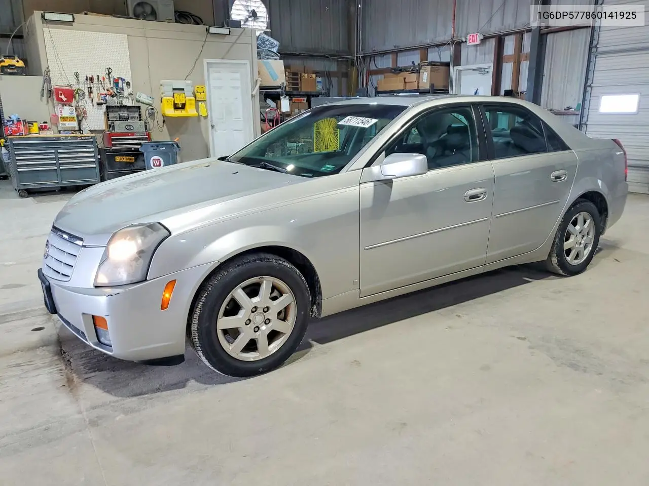 2006 Cadillac Cts Hi Feature V6 VIN: 1G6DP577860141925 Lot: 58711546