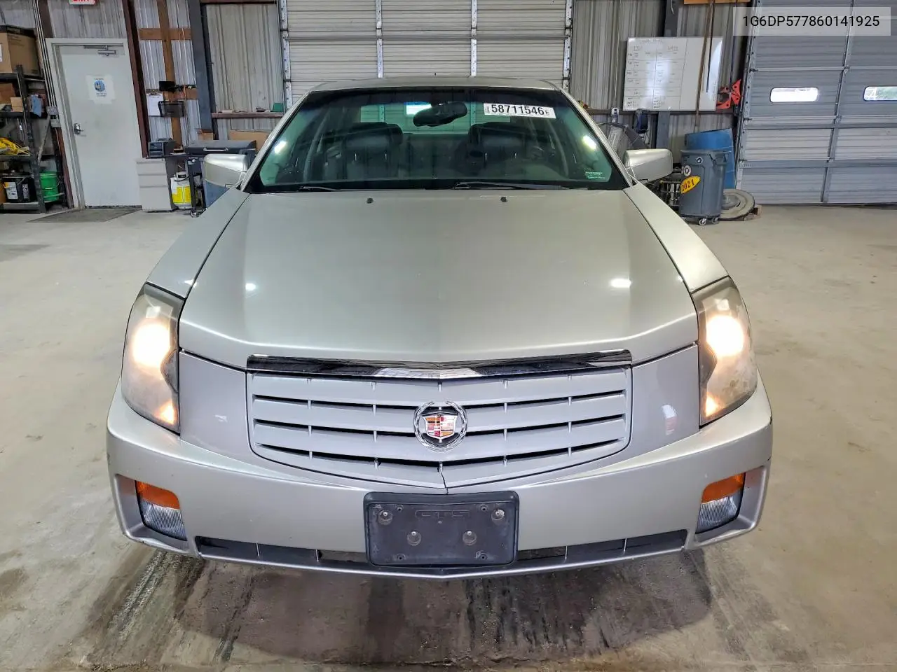 2006 Cadillac Cts Hi Feature V6 VIN: 1G6DP577860141925 Lot: 58711546