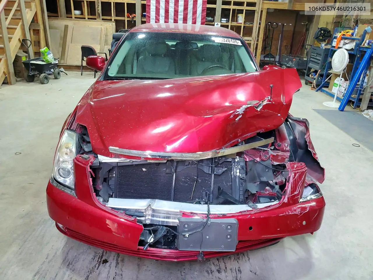 2006 Cadillac Dts VIN: 1G6KD57Y46U216301 Lot: 59320126
