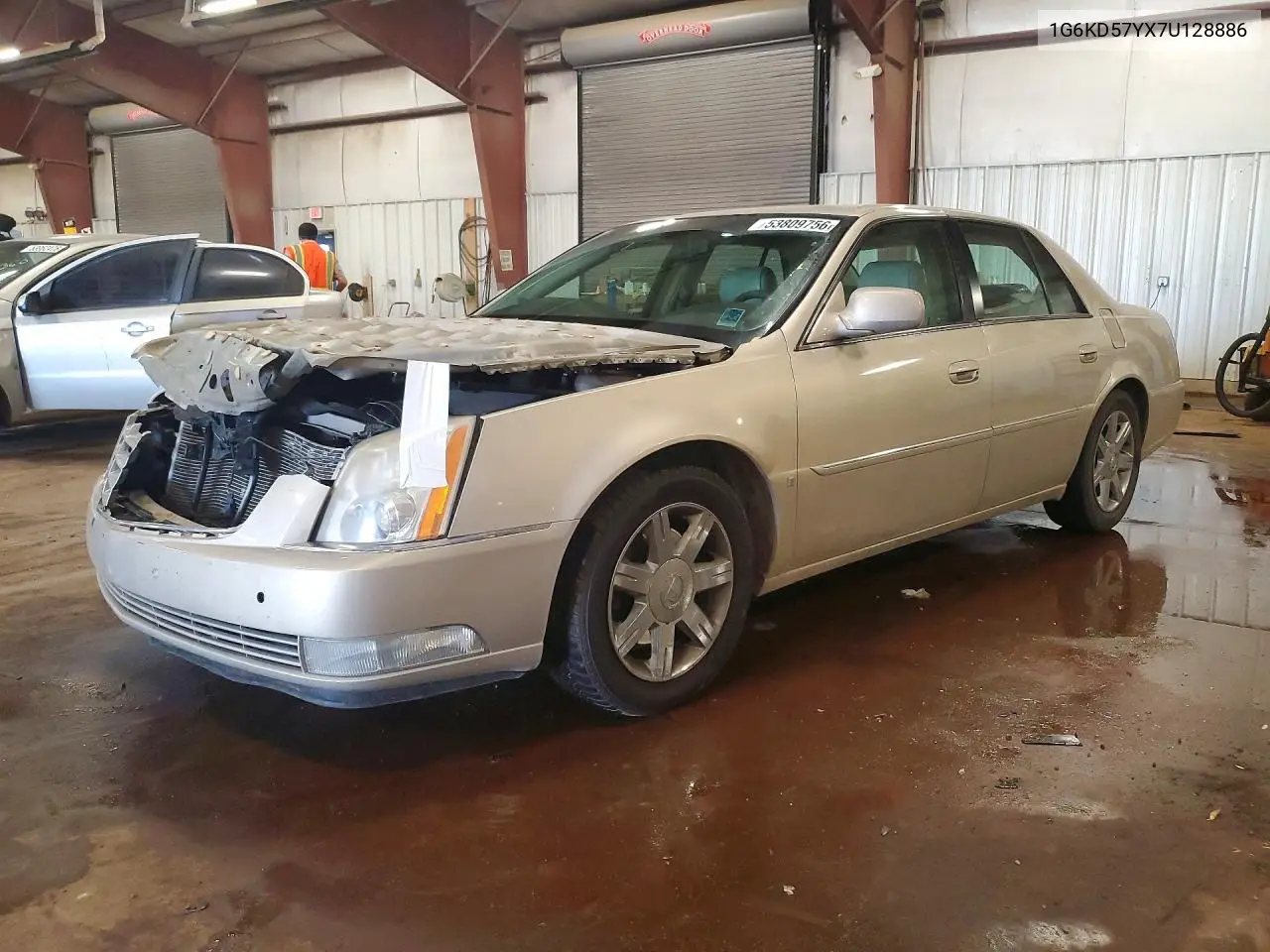 2007 Cadillac Dts VIN: 1G6KD57YX7U128886 Lot: 53809756