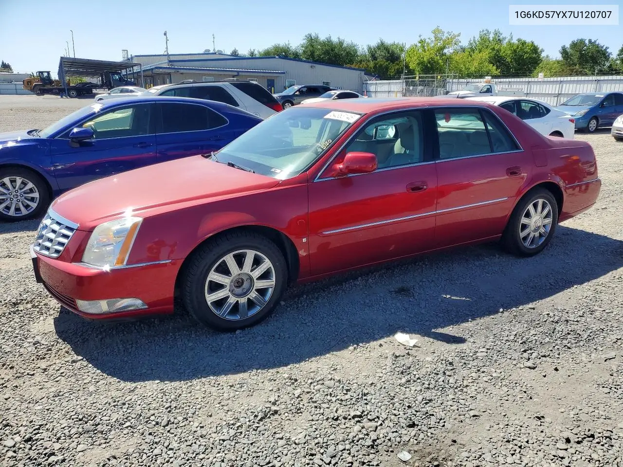 2007 Cadillac Dts VIN: 1G6KD57YX7U120707 Lot: 54353146
