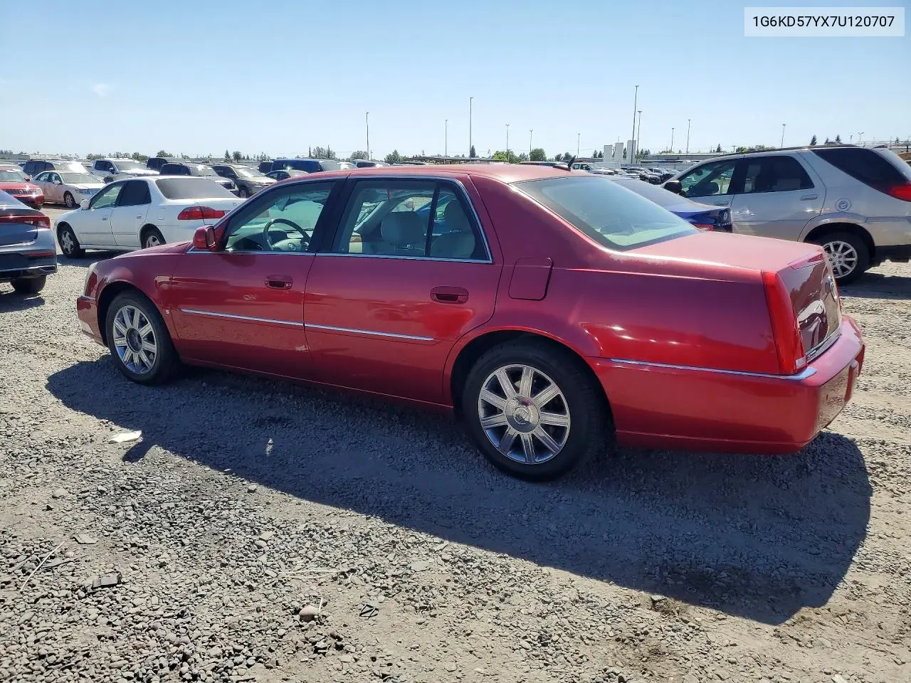 2007 Cadillac Dts VIN: 1G6KD57YX7U120707 Lot: 54353146