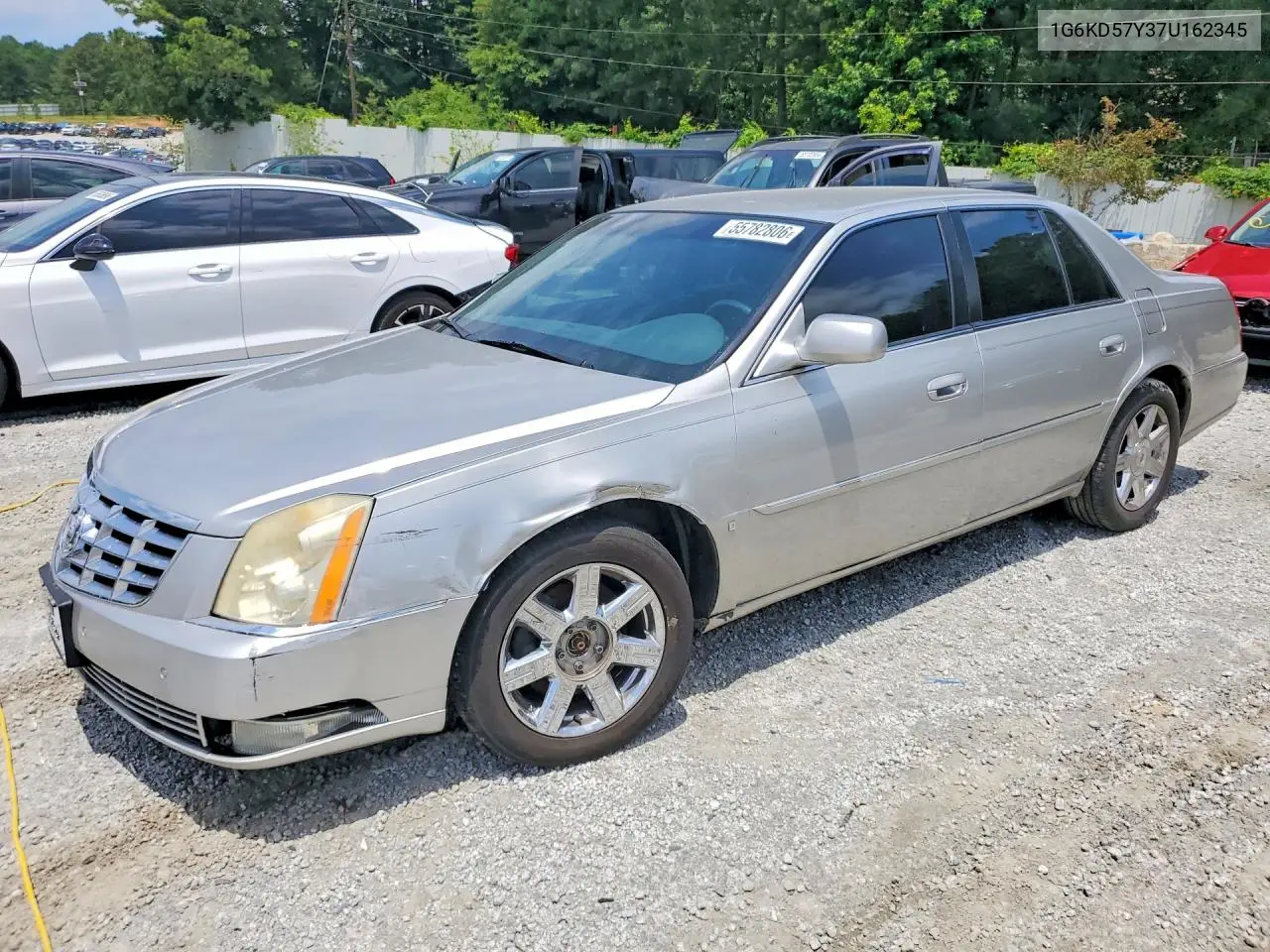 2007 Cadillac Dts VIN: 1G6KD57Y37U162345 Lot: 55782806