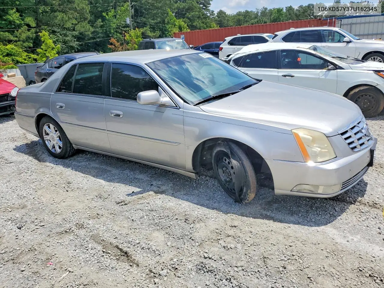2007 Cadillac Dts VIN: 1G6KD57Y37U162345 Lot: 55782806
