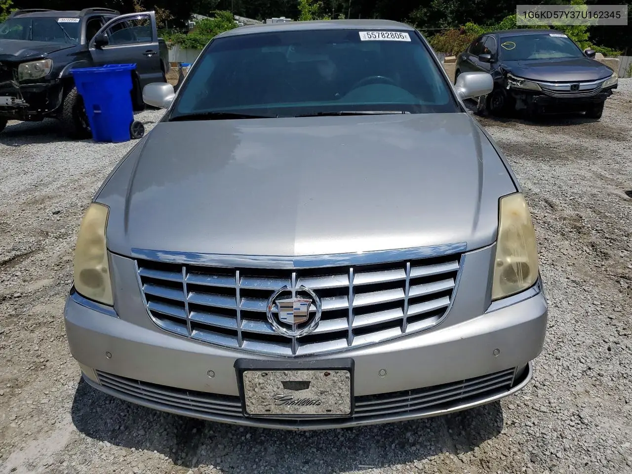 2007 Cadillac Dts VIN: 1G6KD57Y37U162345 Lot: 55782806