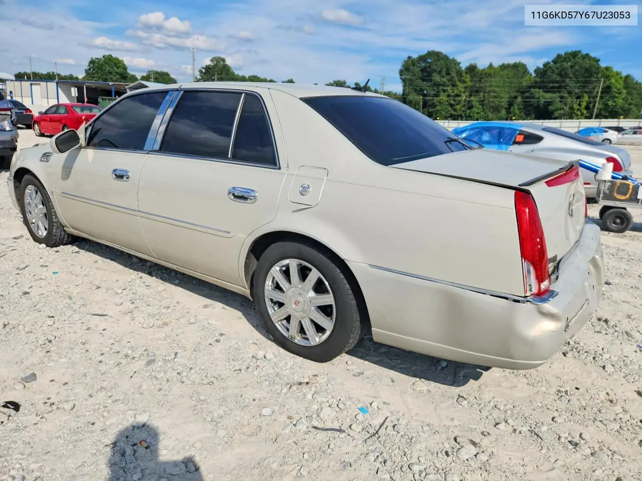 2007 Cadillac Dts VIN: 1G6KD57Y67U230539 Lot: 57082426