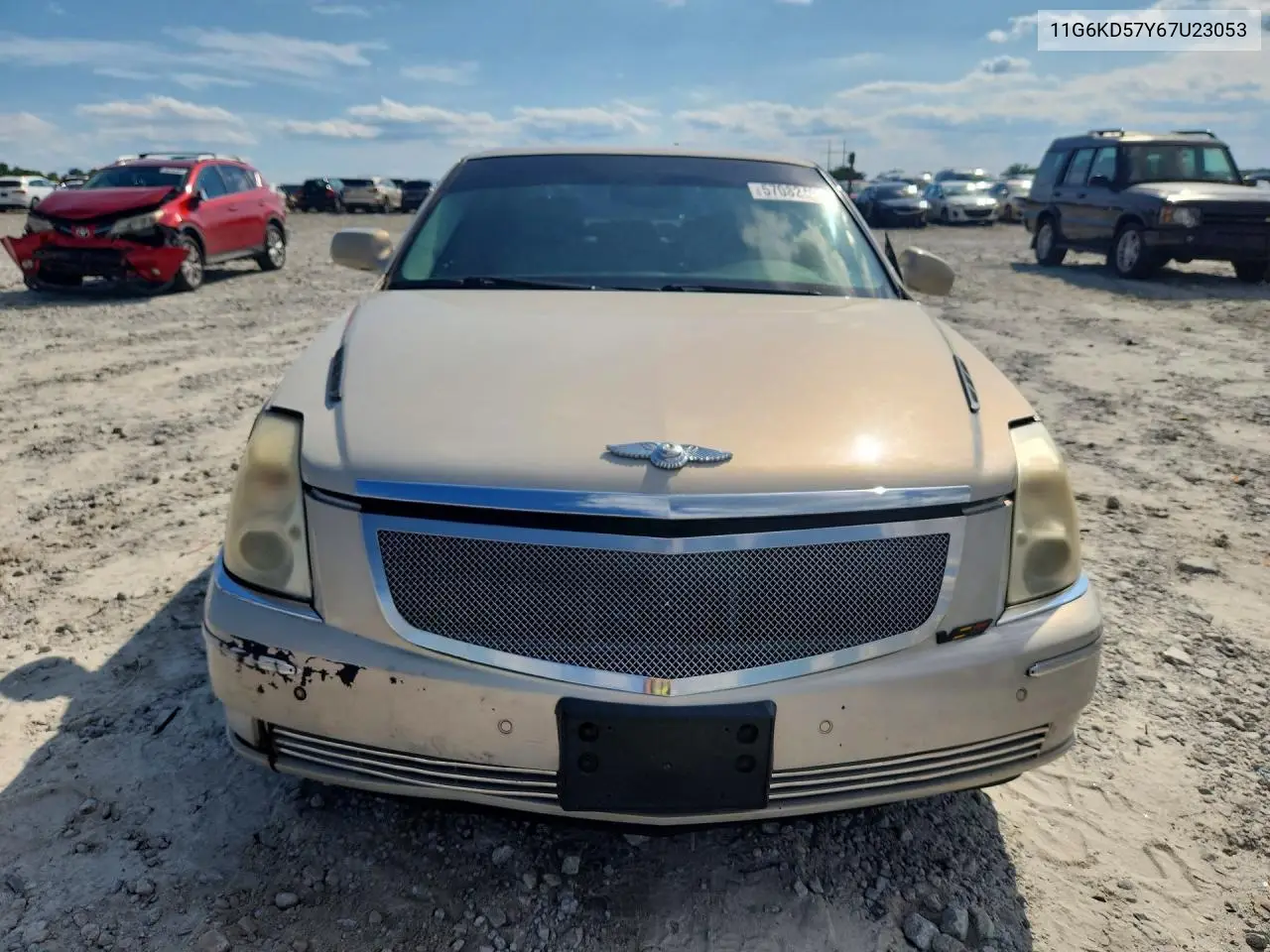 2007 Cadillac Dts VIN: 1G6KD57Y67U230539 Lot: 57082426