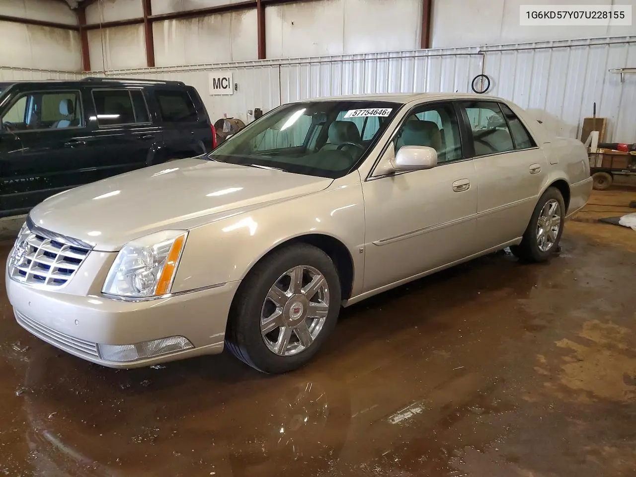 2007 Cadillac Dts VIN: 1G6KD57Y07U228155 Lot: 57754646