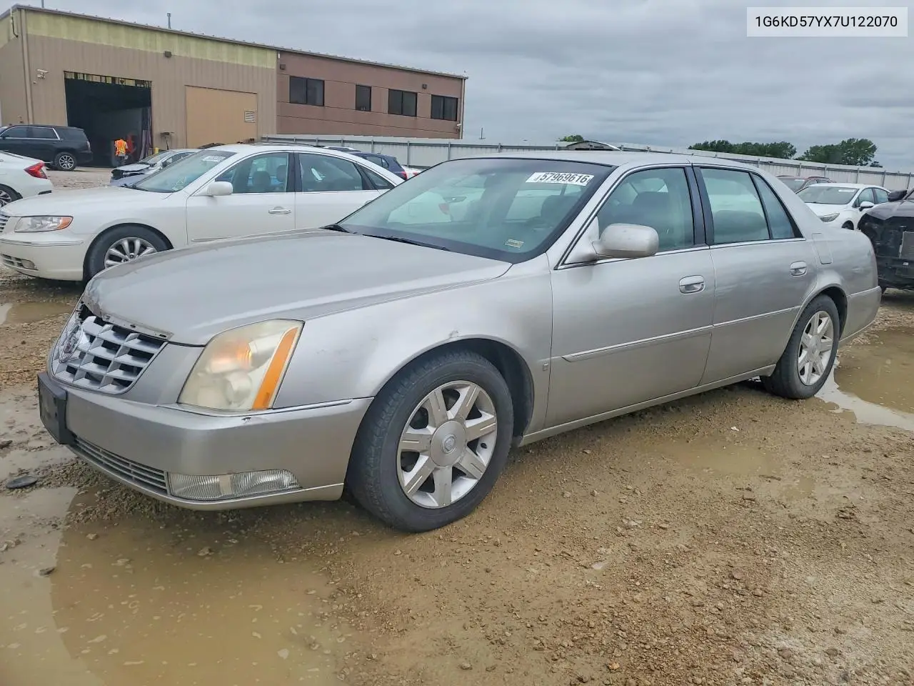 2007 Cadillac Dts VIN: 1G6KD57YX7U122070 Lot: 57969616