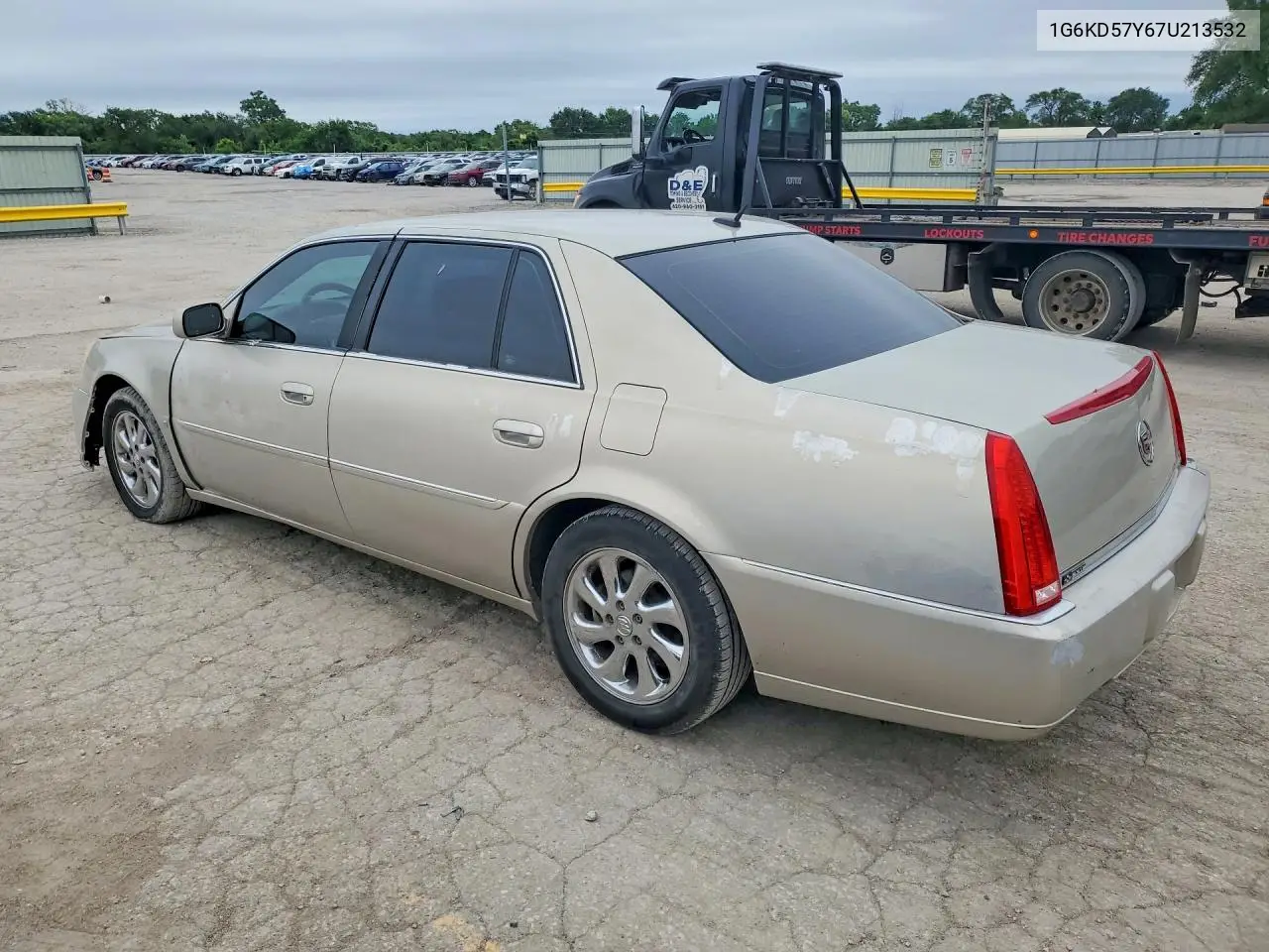 2007 Cadillac Dts VIN: 1G6KD57Y67U213532 Lot: 58312396
