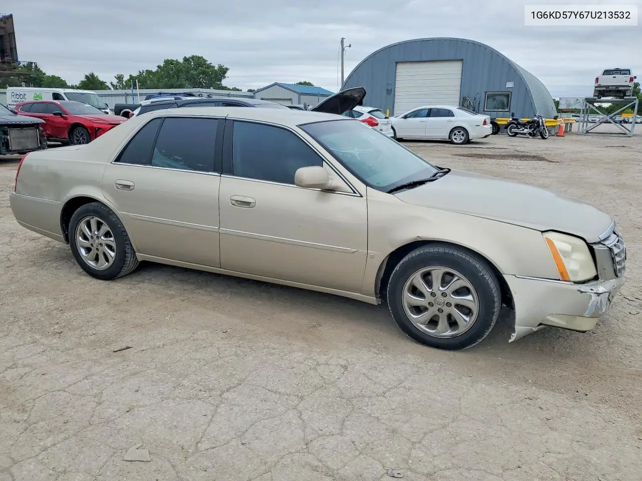 2007 Cadillac Dts VIN: 1G6KD57Y67U213532 Lot: 58312396
