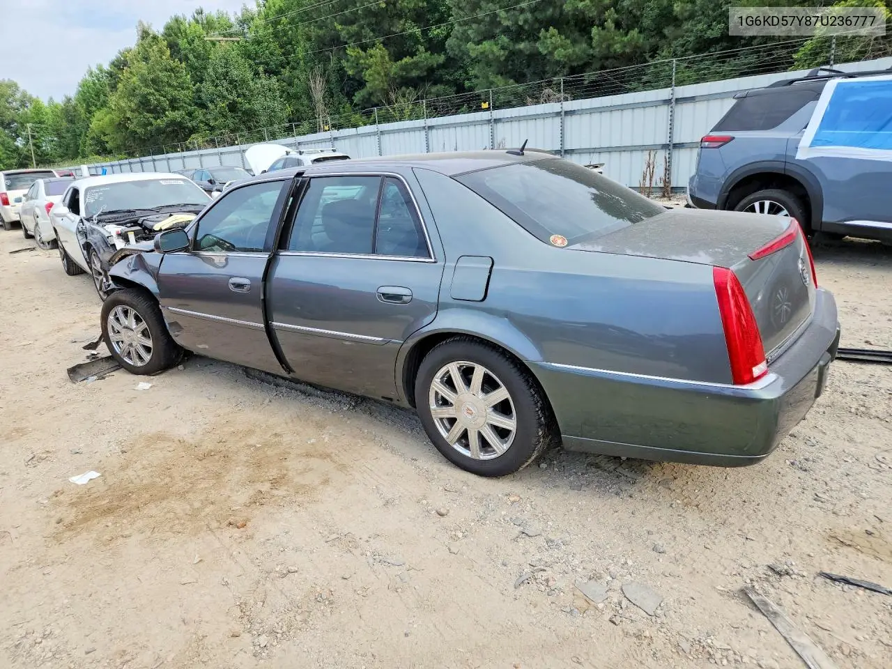 2007 Cadillac Dts VIN: 1G6KD57Y87U236777 Lot: 59689676