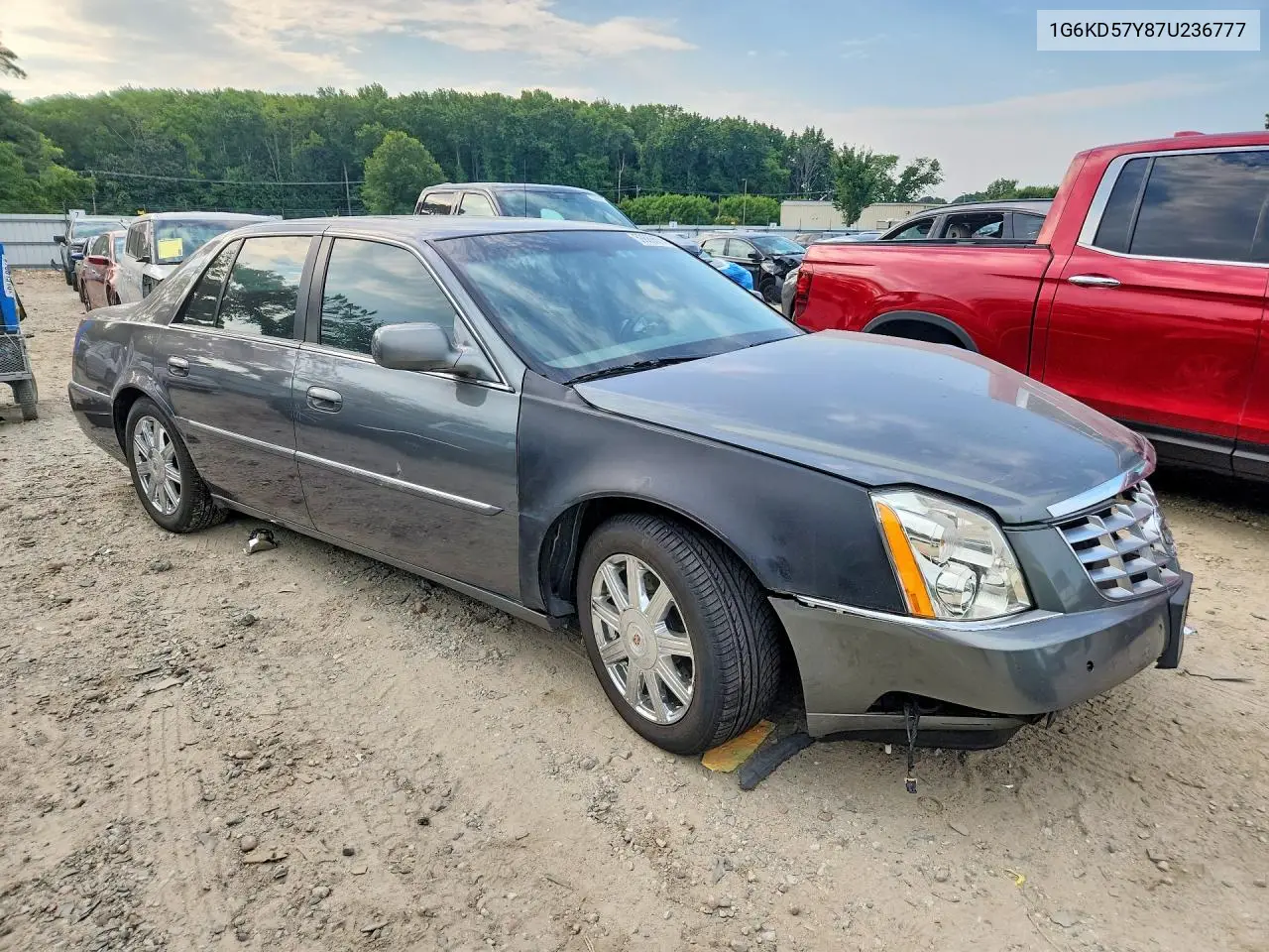 2007 Cadillac Dts VIN: 1G6KD57Y87U236777 Lot: 59689676