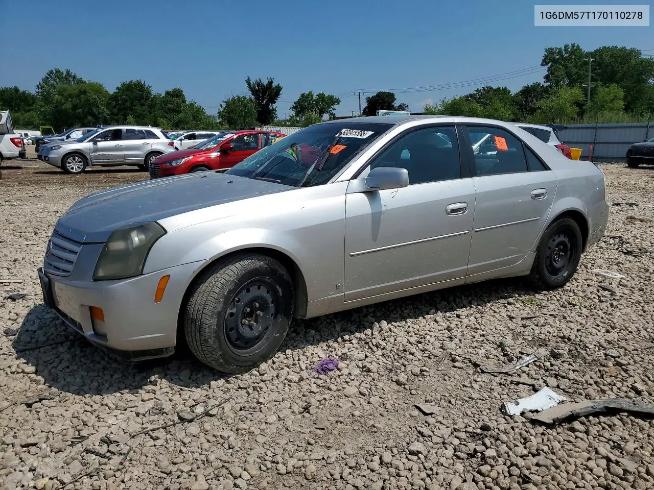2007 Cadillac Cts VIN: 1G6DM57T170110278 Lot: 60045586