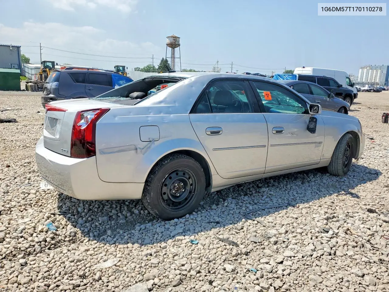 2007 Cadillac Cts VIN: 1G6DM57T170110278 Lot: 60045586
