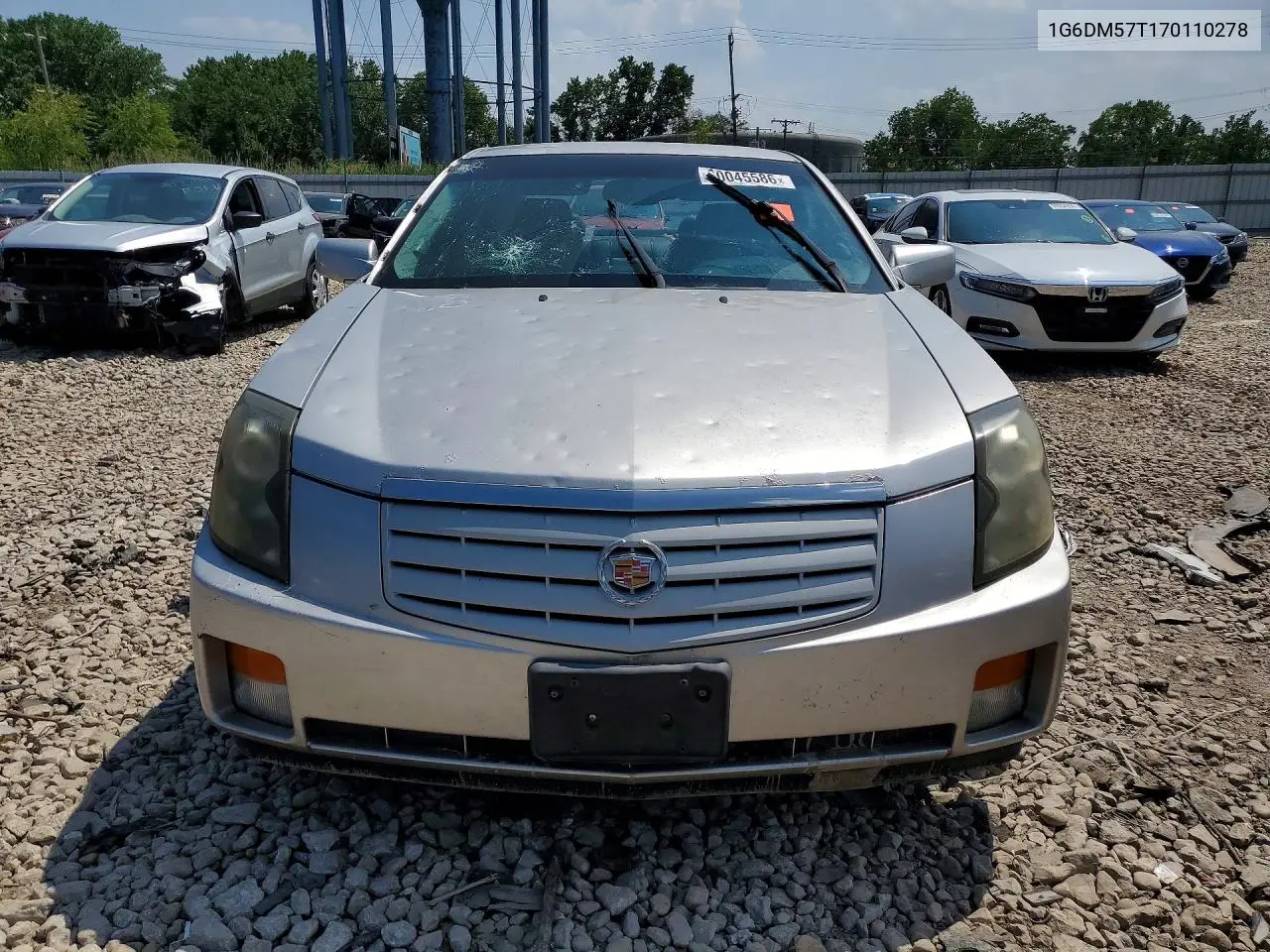 2007 Cadillac Cts VIN: 1G6DM57T170110278 Lot: 60045586