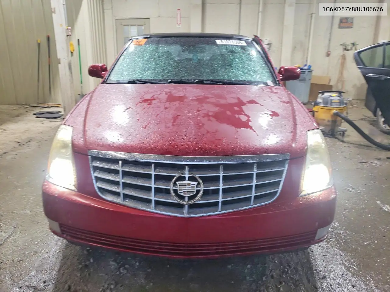 2008 Cadillac Dts VIN: 1G6KD57Y88U106676 Lot: 51076506