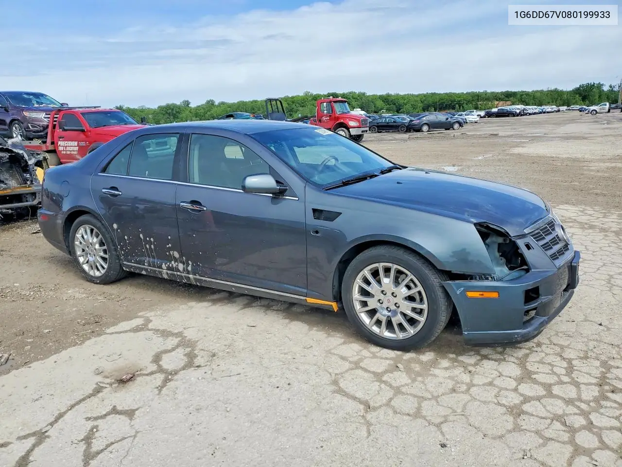 2008 Cadillac Sts VIN: 1G6DD67V080199933 Lot: 52242616