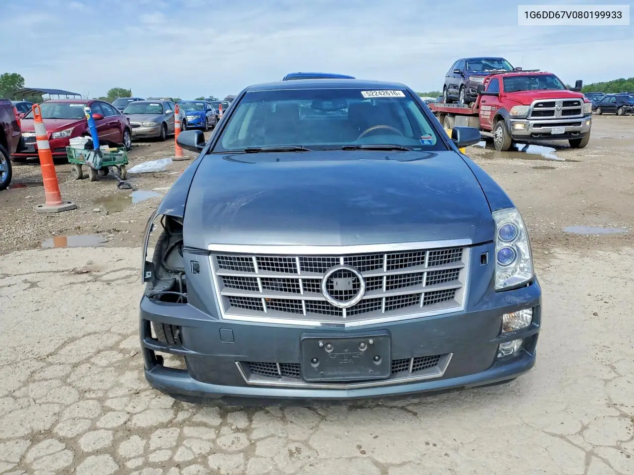 2008 Cadillac Sts VIN: 1G6DD67V080199933 Lot: 52242616