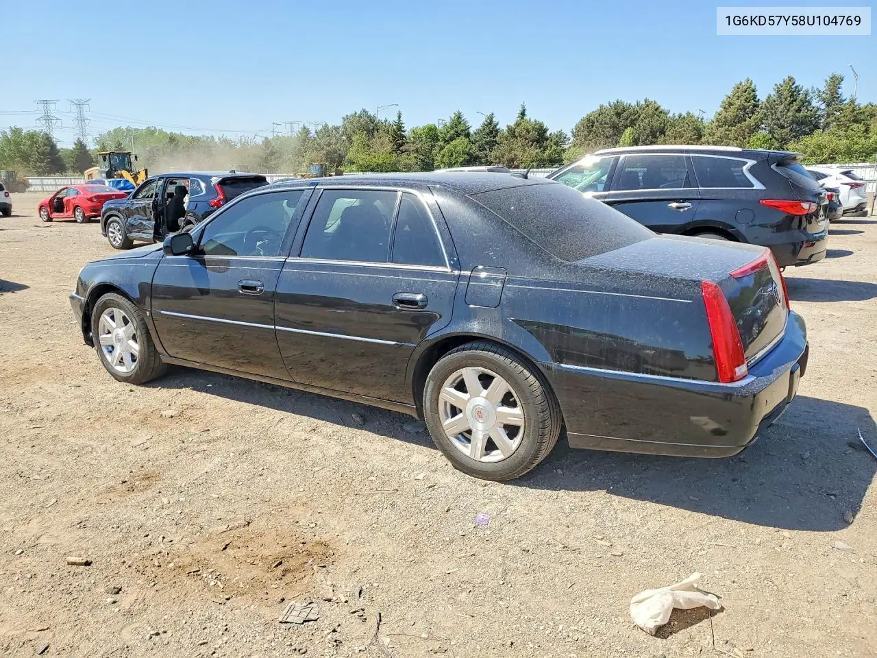 2008 Cadillac Dts VIN: 1G6KD57Y58U104769 Lot: 53784726