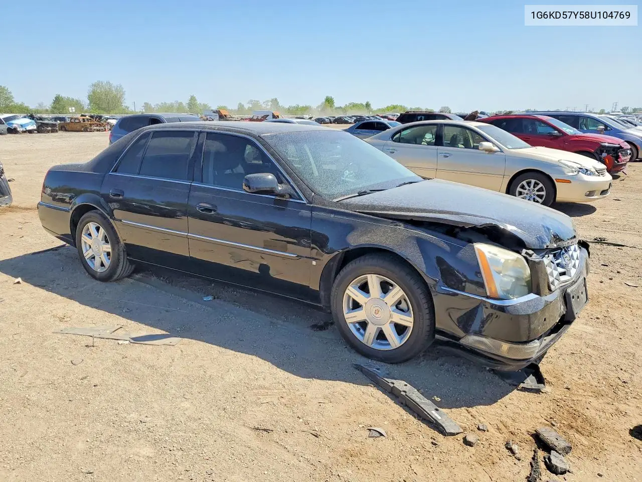 2008 Cadillac Dts VIN: 1G6KD57Y58U104769 Lot: 53784726