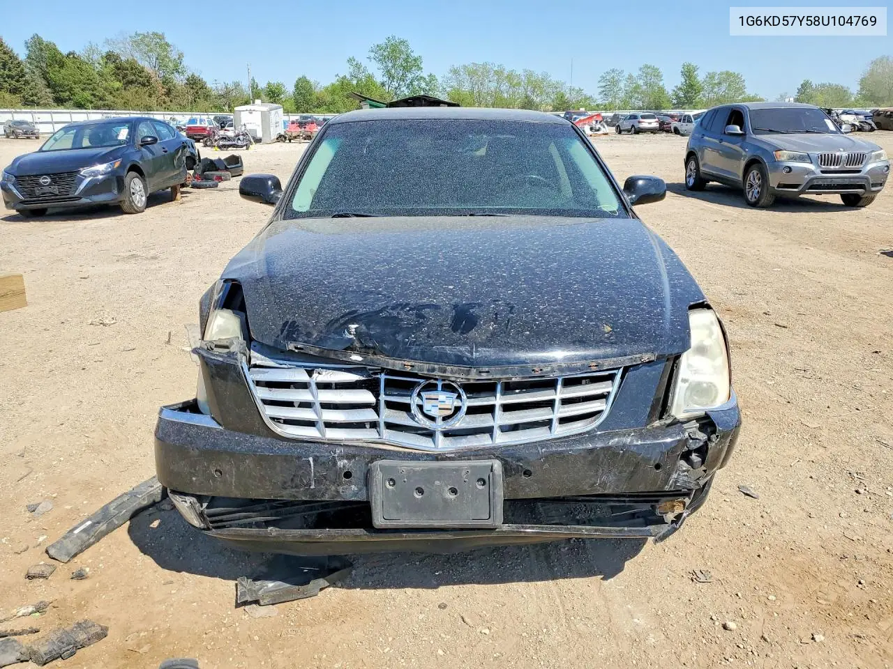 2008 Cadillac Dts VIN: 1G6KD57Y58U104769 Lot: 53784726