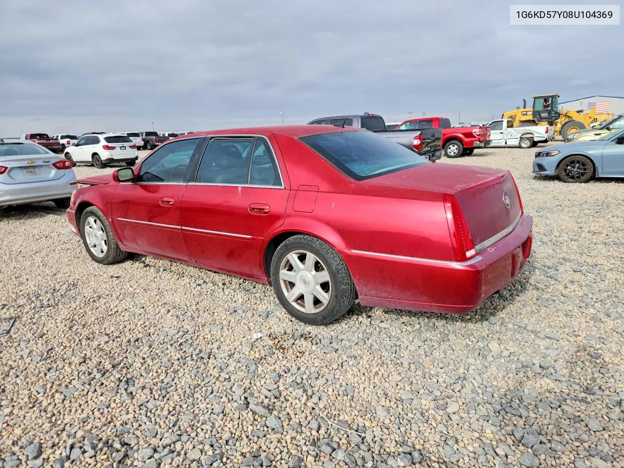 2008 Cadillac Dts VIN: 1G6KD57Y08U104369 Lot: 54181096