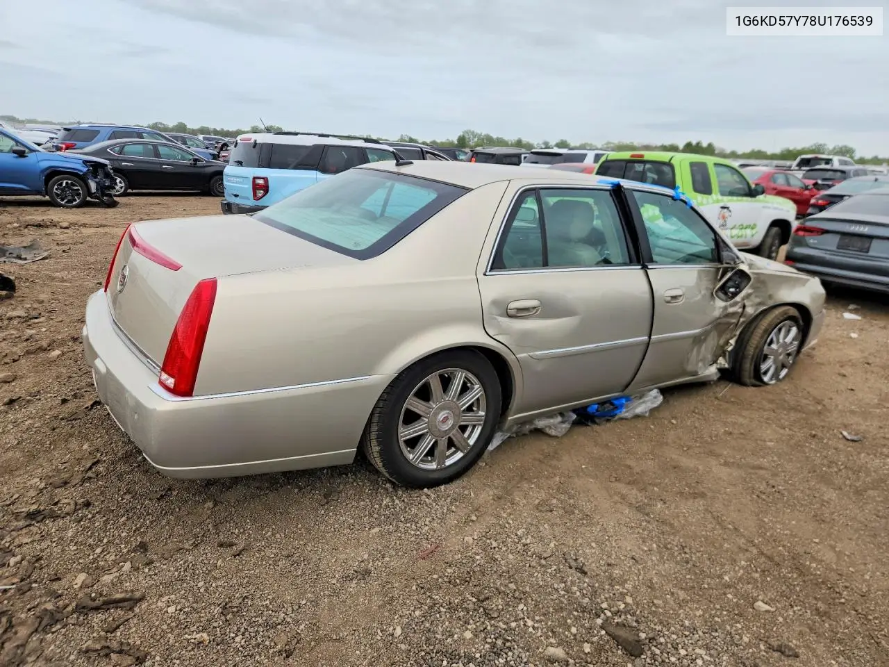 2008 Cadillac Dts VIN: 1G6KD57Y78U176539 Lot: 54726436
