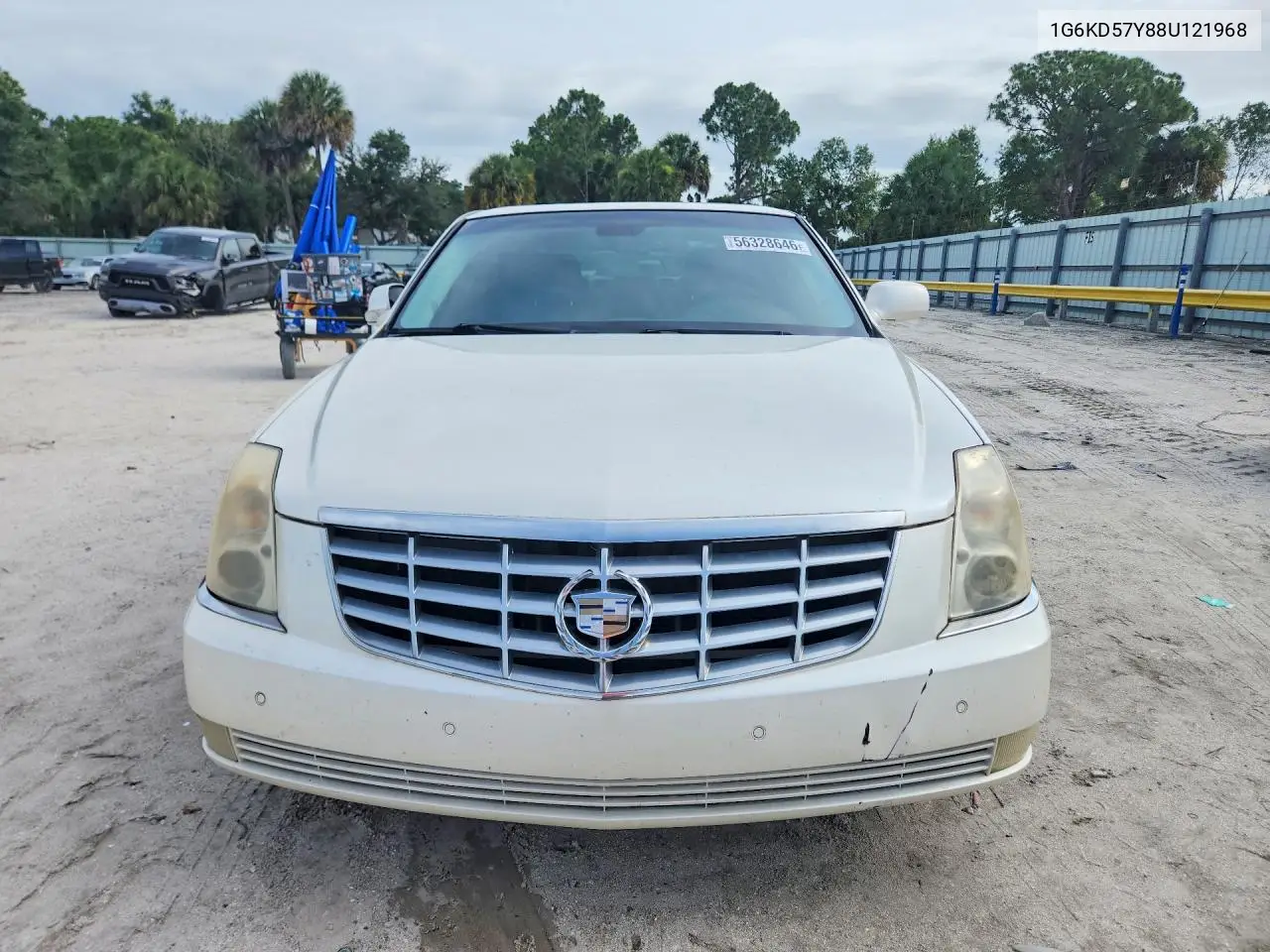 2008 Cadillac Dts VIN: 1G6KD57Y88U121968 Lot: 56328646