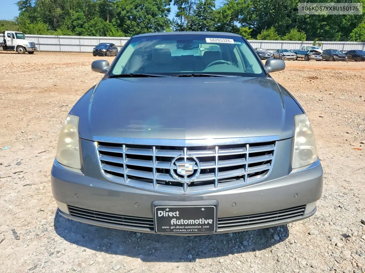 2008 Cadillac Dts VIN: 1G6KD57YX8U150176 Lot: 58205326