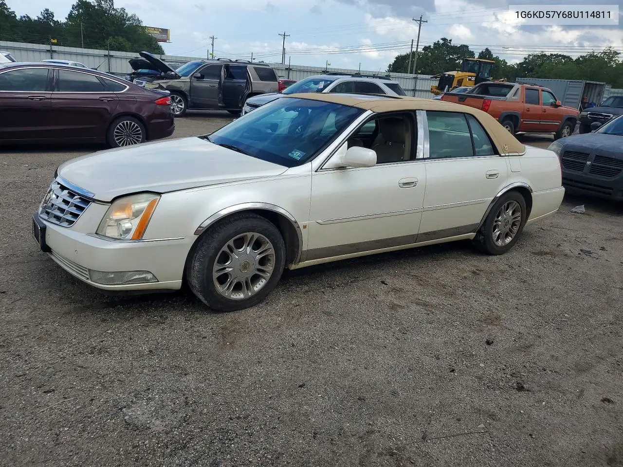 2008 Cadillac Dts VIN: 1G6KD57Y68U114811 Lot: 58266526