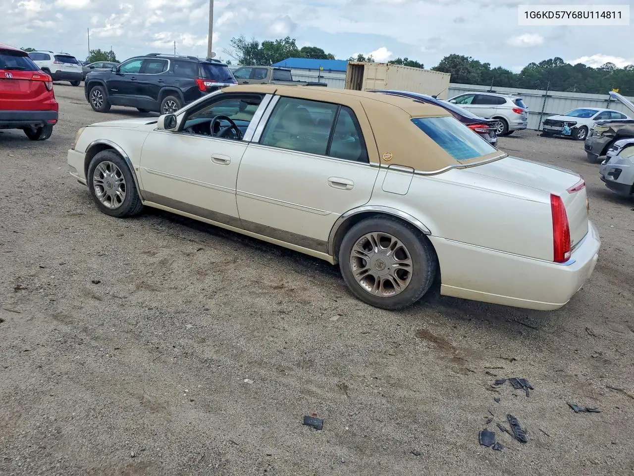 2008 Cadillac Dts VIN: 1G6KD57Y68U114811 Lot: 58266526